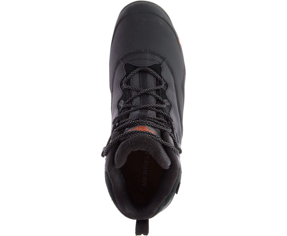 Botas Homem - Merrell Thermo Adventure 6\" Ice+ Waterproof Comp Toe - Pretas - EAZ982710